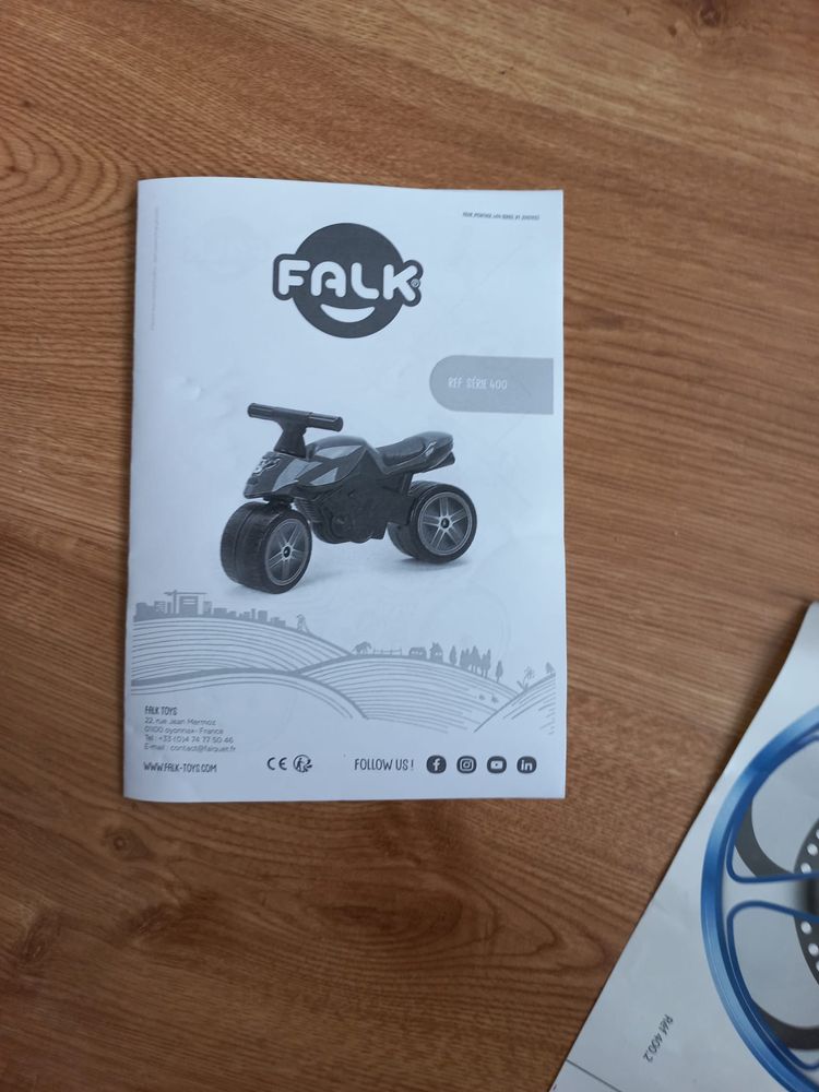 Motorek biegowy, jeździk marki Falk | Nowy