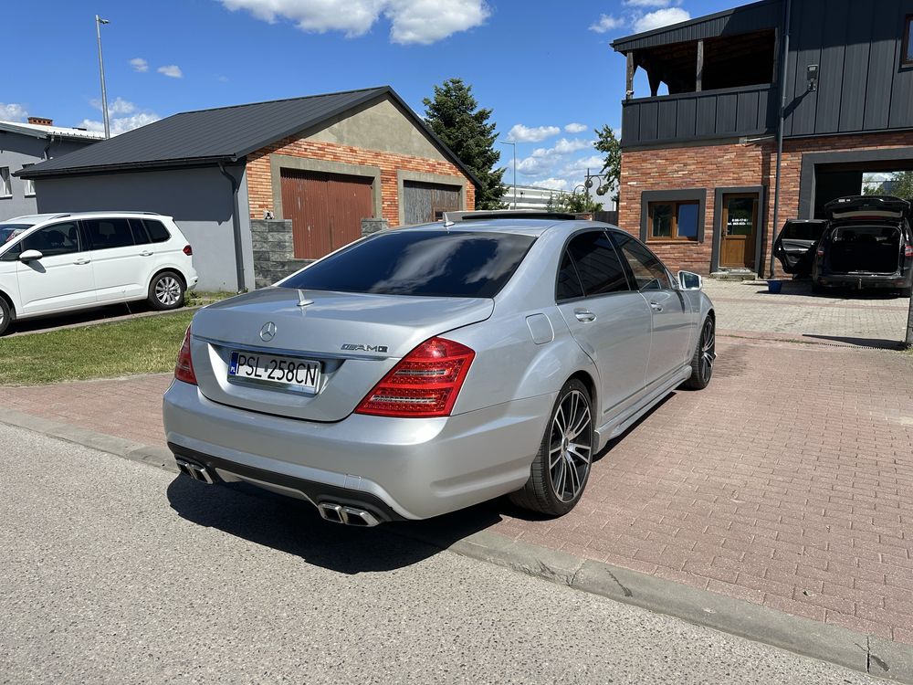 Mercedes S550 388KM LPG, Pakiet AMG S63, zamiana