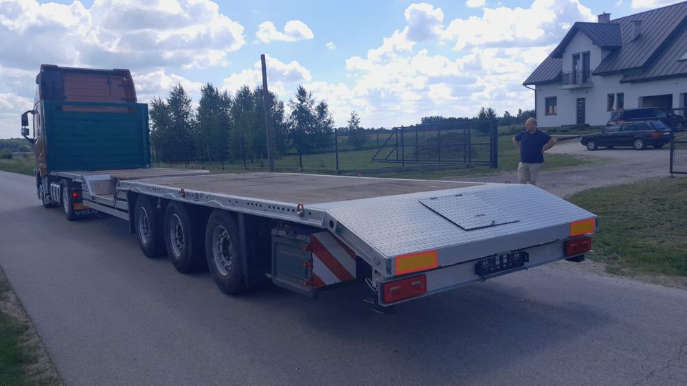 Niskopodwozie mega platforma laweta Schmitz