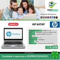 PORTÁTIL HP 8470 I5 3ªGeração - 8GB RAM e SSD 128GB