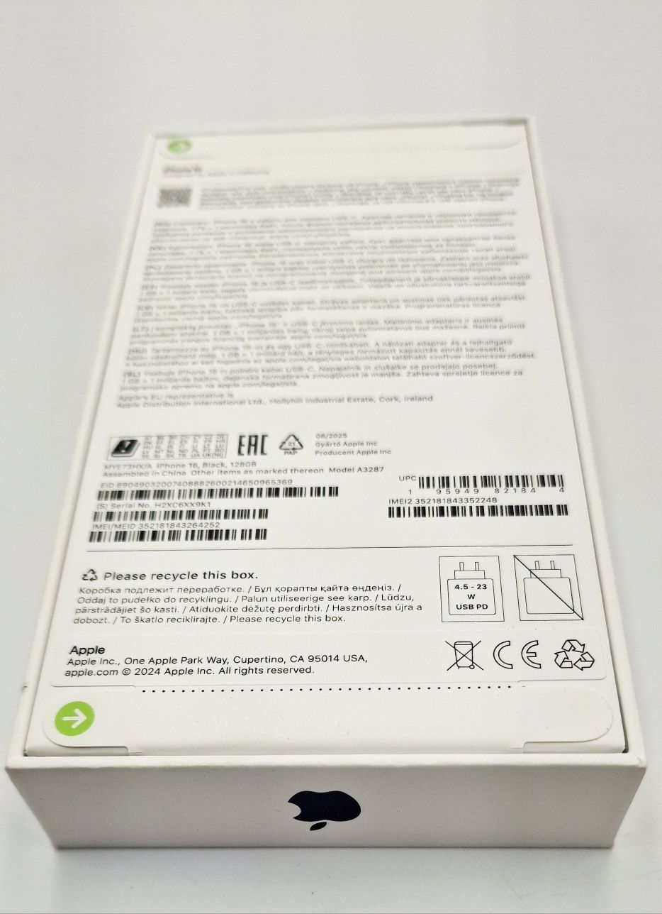 Nowy iPhone 16 128GB gwarancja producenta