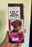 Farba make up do włosów pasemka Loreal Colorista Pink