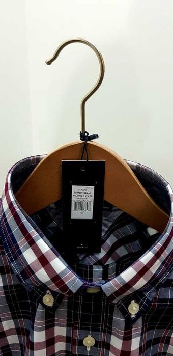 TOMMY HILFIGER koszula długi rękaw, w kratkę, rozmiar M, L, XL, XXL