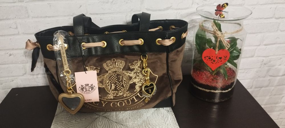 Torebka Juicy Couture brązowa