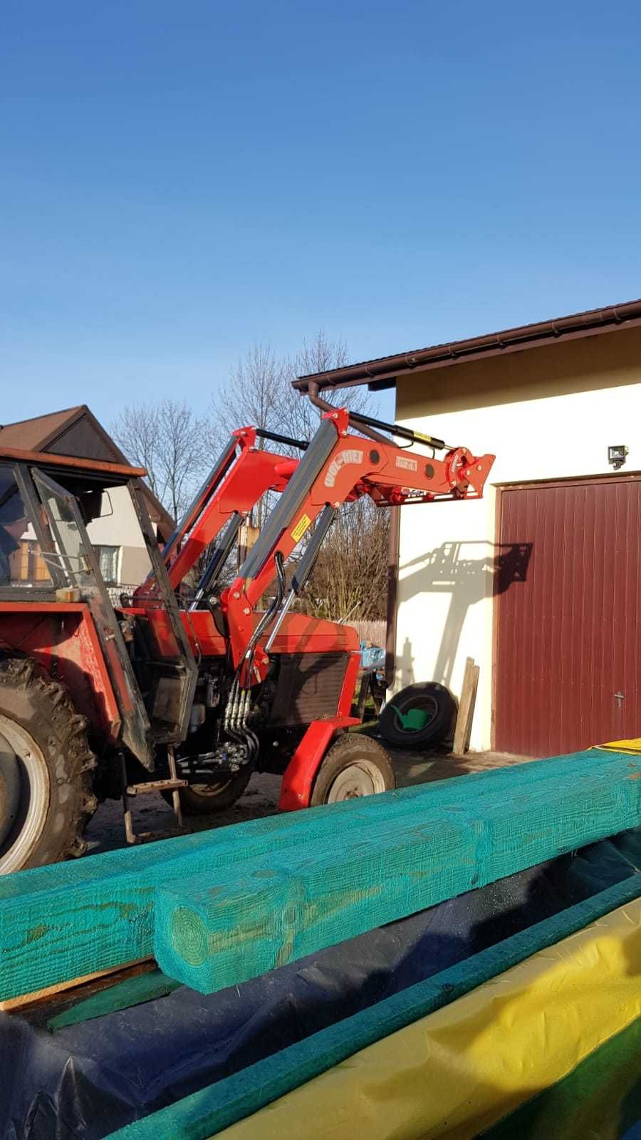 Tur 4 Ładowacz czołowy MTZ Belarus Zetor 1500kg udzwig WOL-MET Dowóz