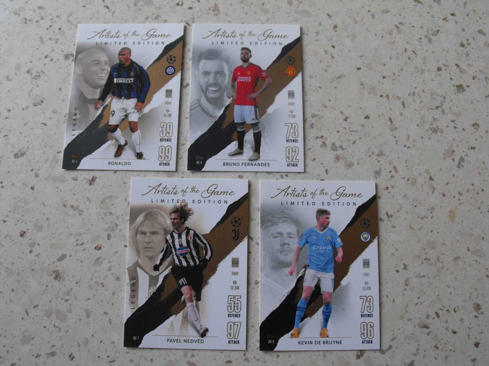 topps Match Attax 2023/24 LIMITED EDITION, karty Artists of the Game