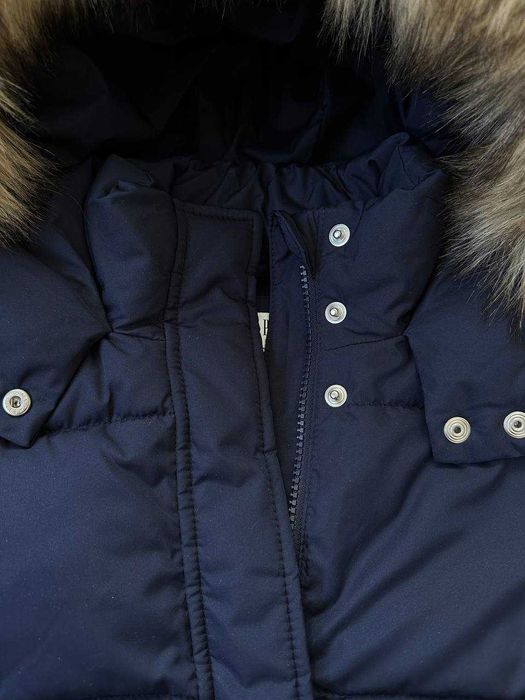 Куртка зимова синя GAP для дівчинки 8-9 років на зріст до 134 см