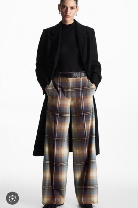 Стильні шерстяні брюки палаццо COS,S-M