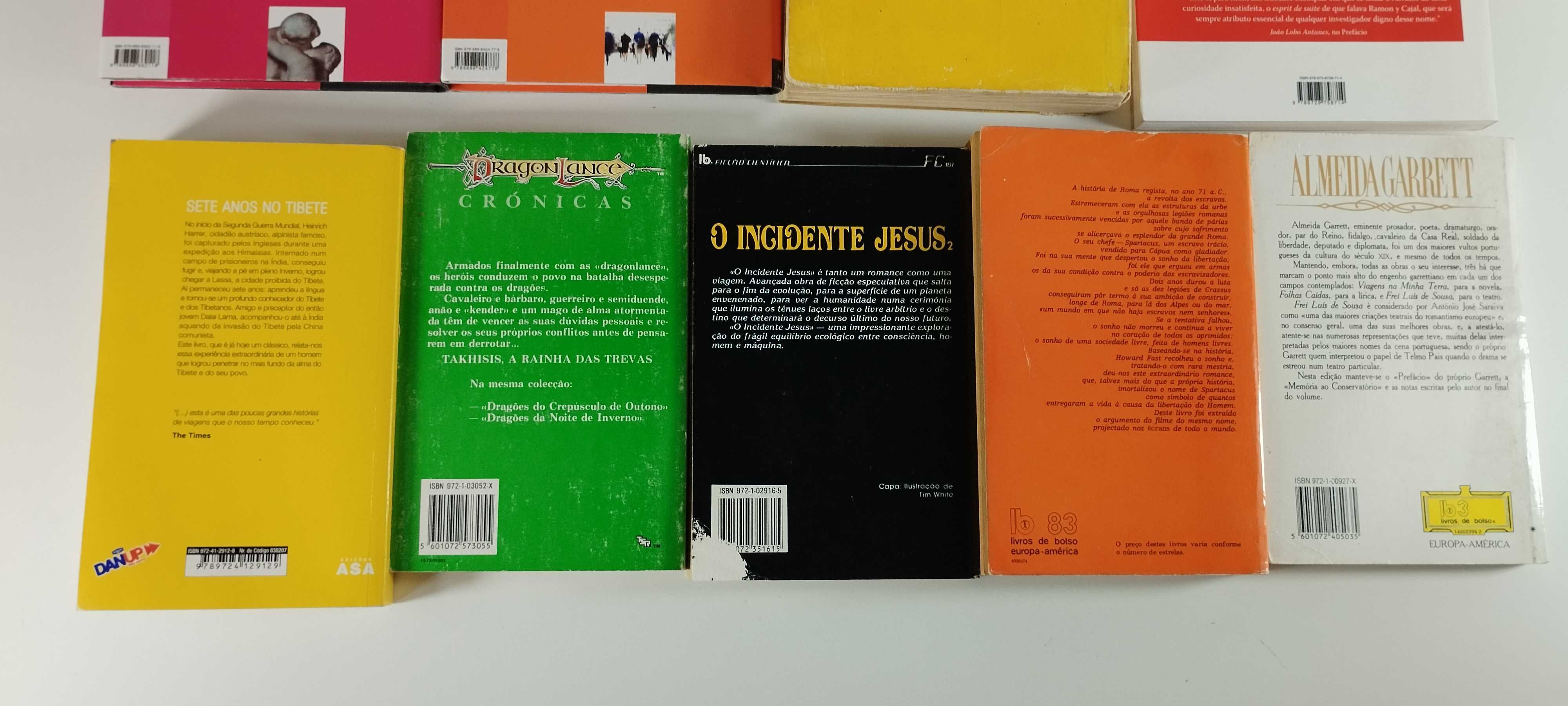 Lote de Livros Diversos em Português