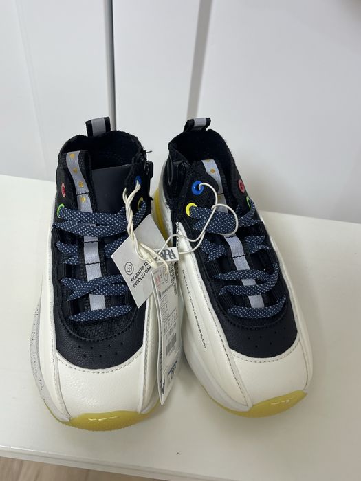 Кросівки кроссовки Zara 22-13.5 кеди хайтопи