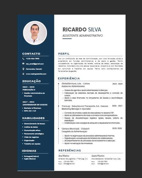 Currículos Profissionais – Lisboa