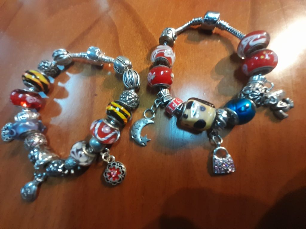 Pulseiras  relogio e conjuntos aço  ( tous,pandora  )