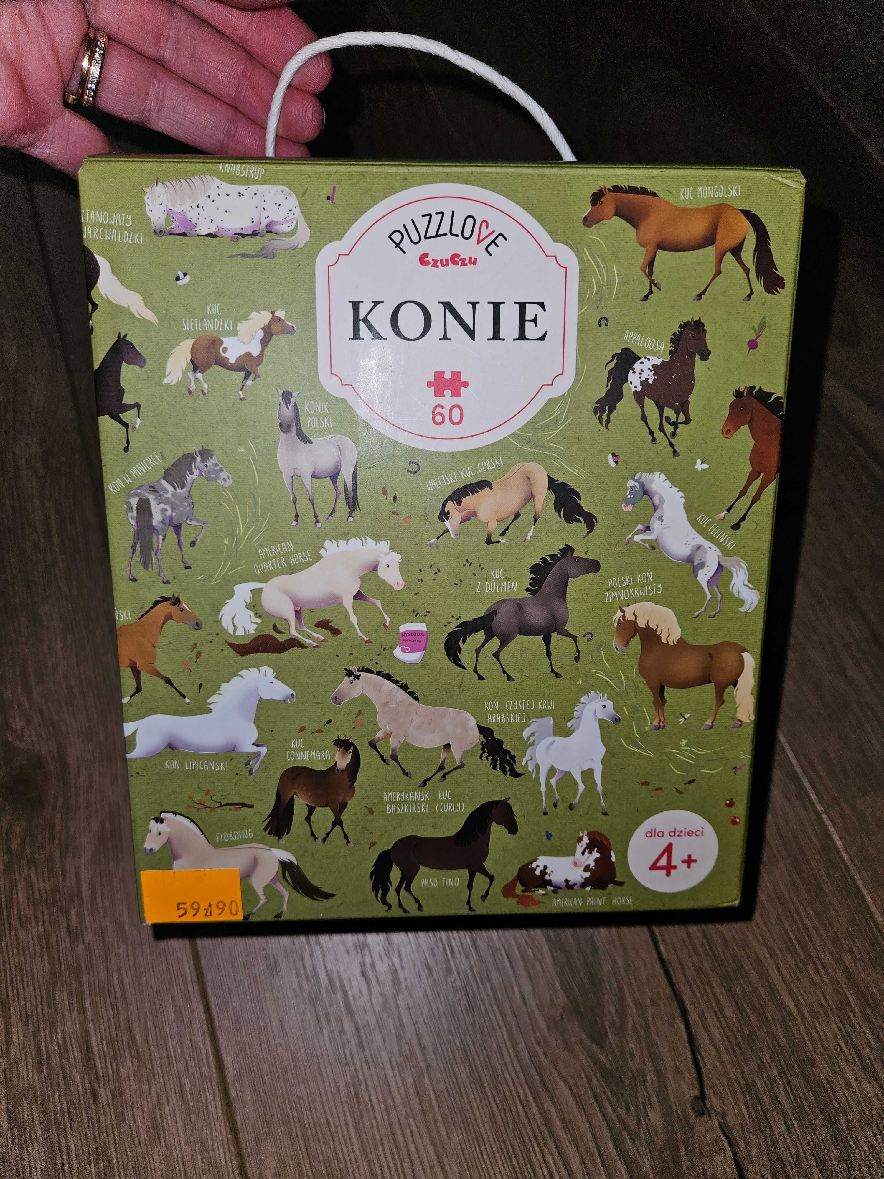 Puzzle koniki 4+