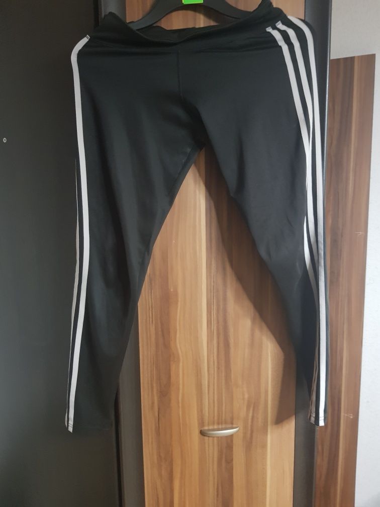 Legginsy damskie Adidas rozmiar S stan bardzo dobry