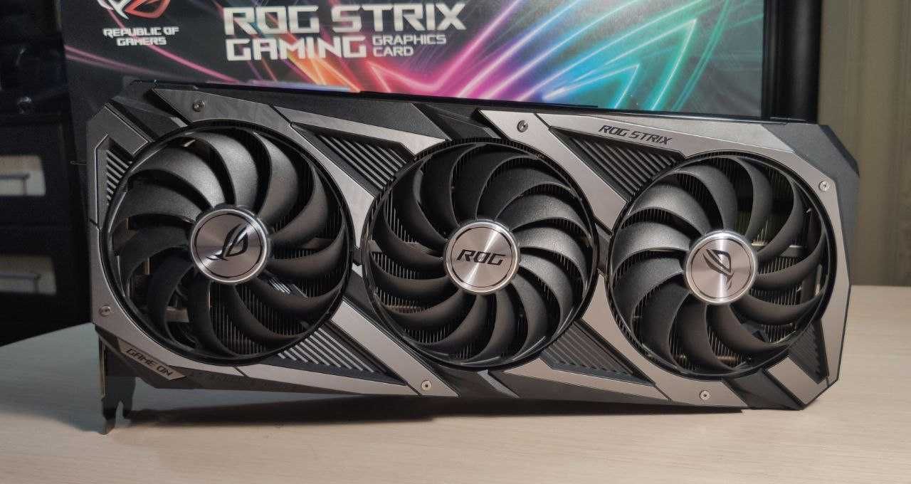 Відеокарта RTX 3070 Asus ROG Strix Gaming OC