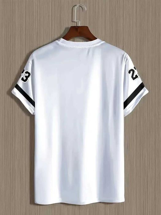 Koszulka Męska Plus Size Los Angeles 23 - Koszykówka, Casual  Sportowa