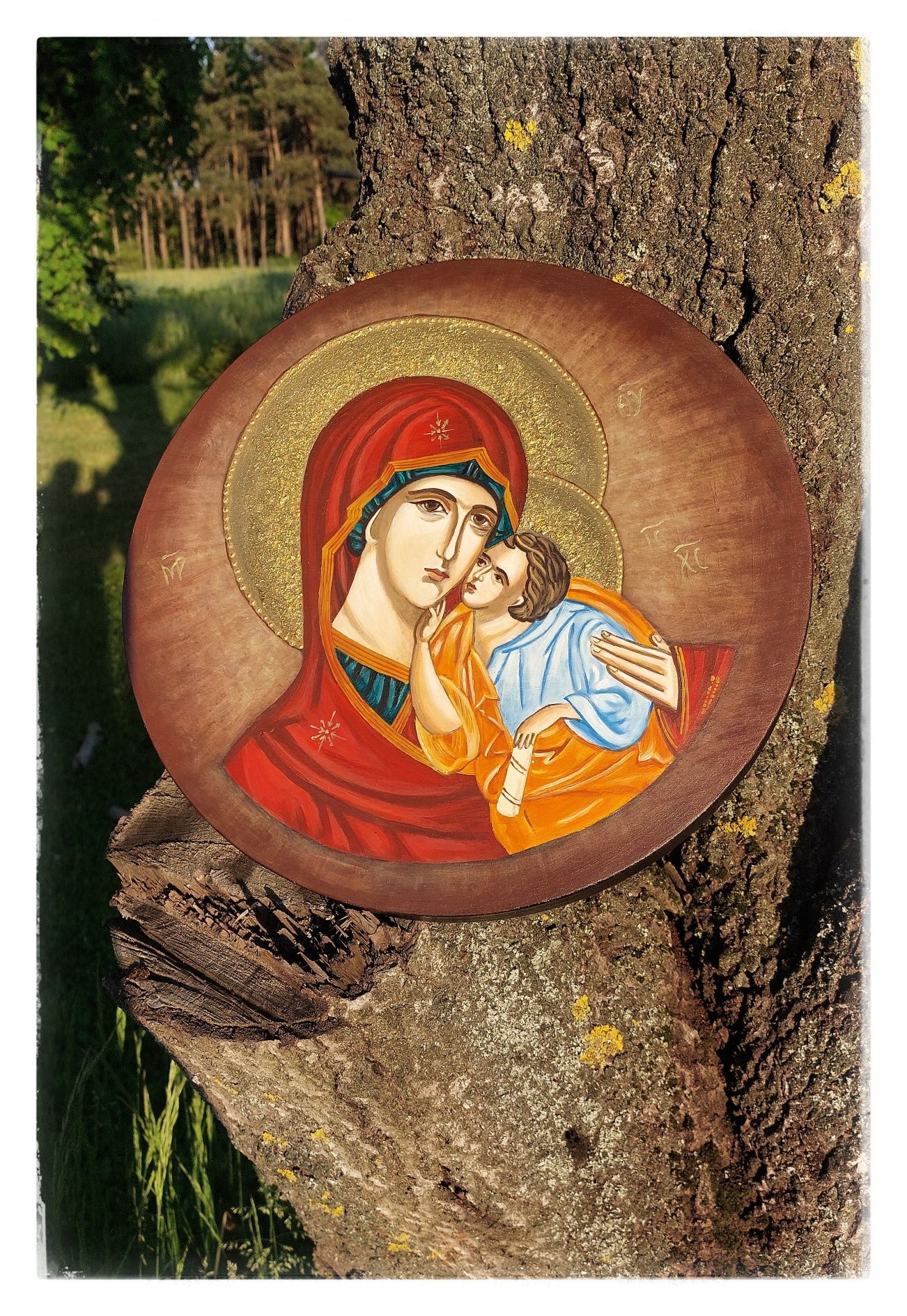 Ikona Matka Boska z Dzieciątkiem.