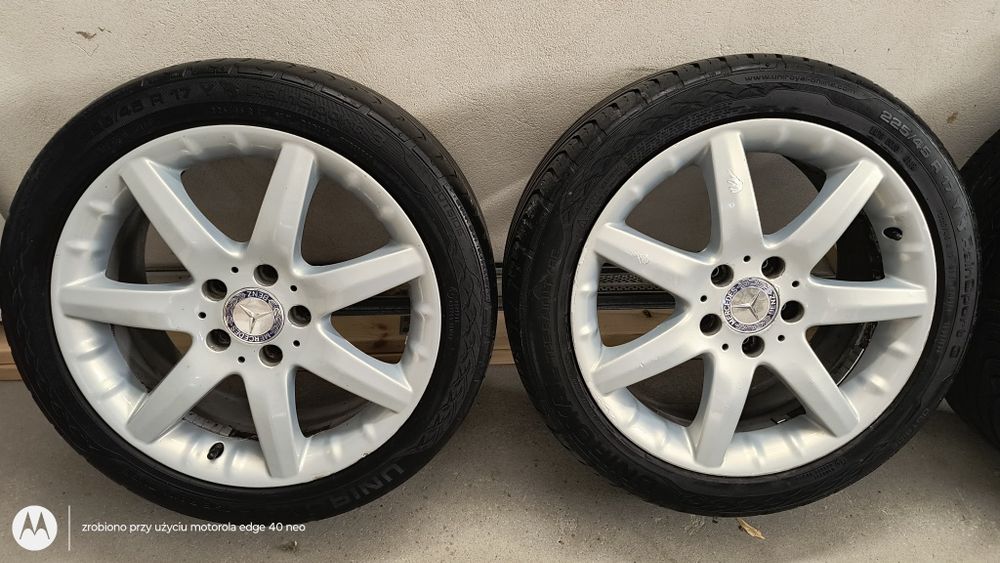 Mercedes CLK, c klasa i inne 5x112 felgi opony śruby.