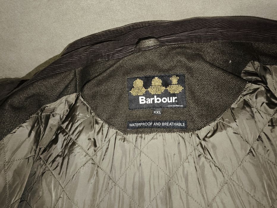 Куртка barbour herringbone challenger