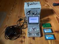 Konsola Nintendo GameBoy Advance SP limited tribal edition + gry