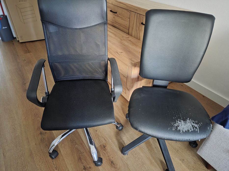 2 cadeiras de escritório usadas