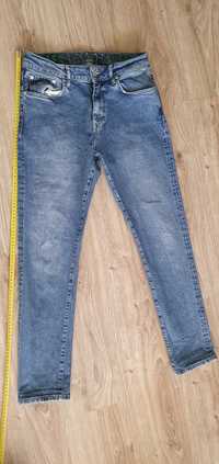 Spodnie dżinsowe SUPERDRY rozmiar 31/32 niebieskie
