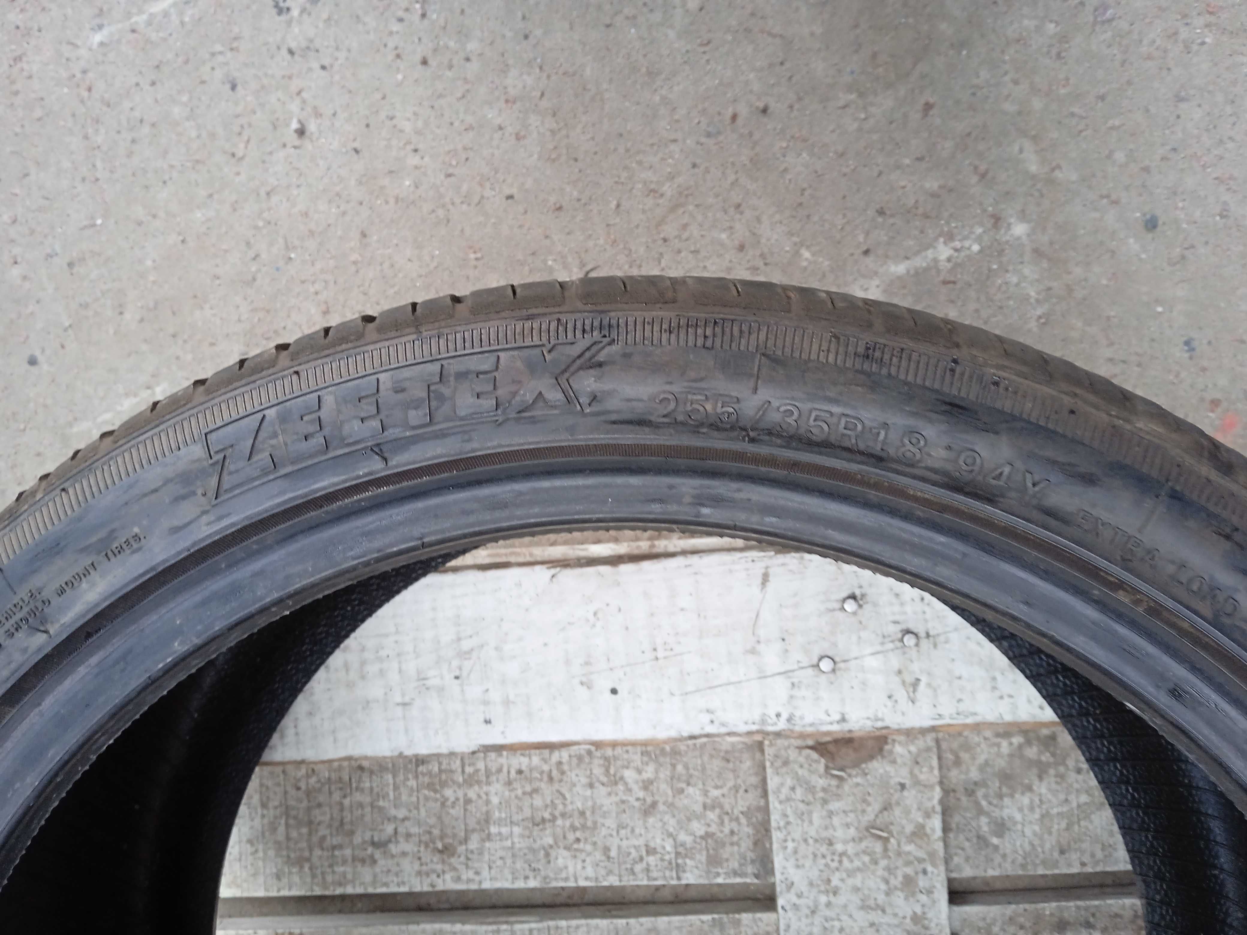 Літо 255/35 R18 zetex hp 200, ціна за пару 3000 грн