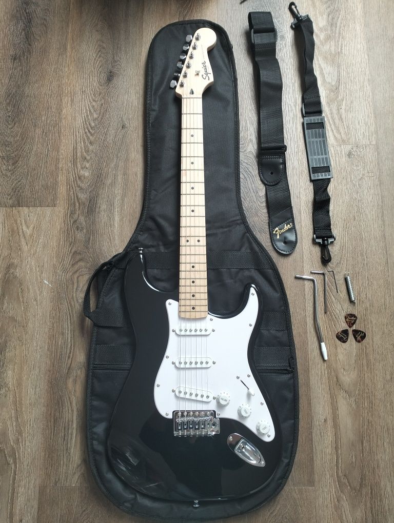 pack guitarra elétrica fender squire
