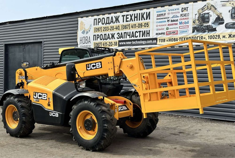 Телескопічний навантажувач jcb 535-95 2016 рік