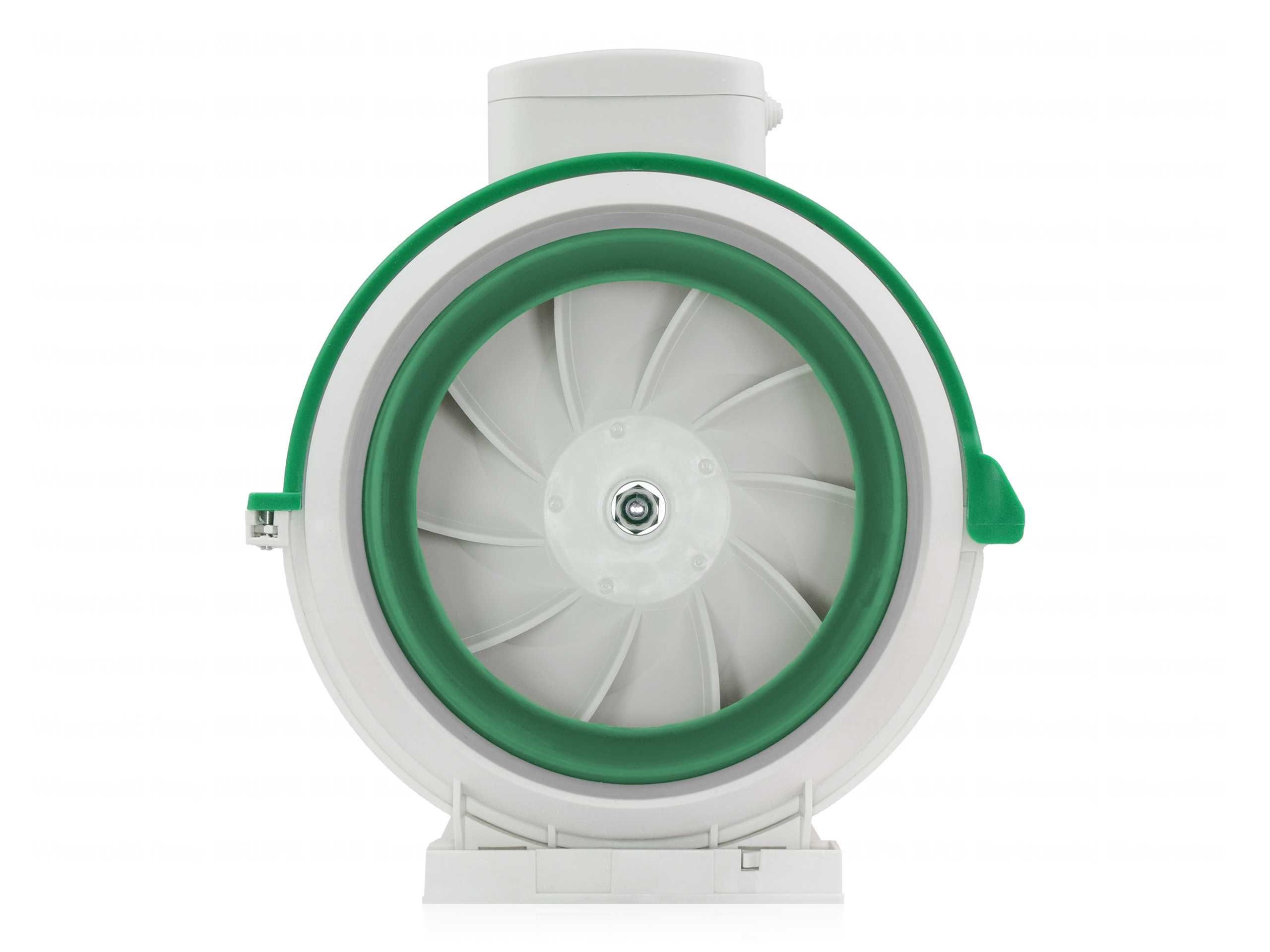 Wentylator kanałowy 530m³/h plastikowy domowy łazienkowy wydajny 150mm