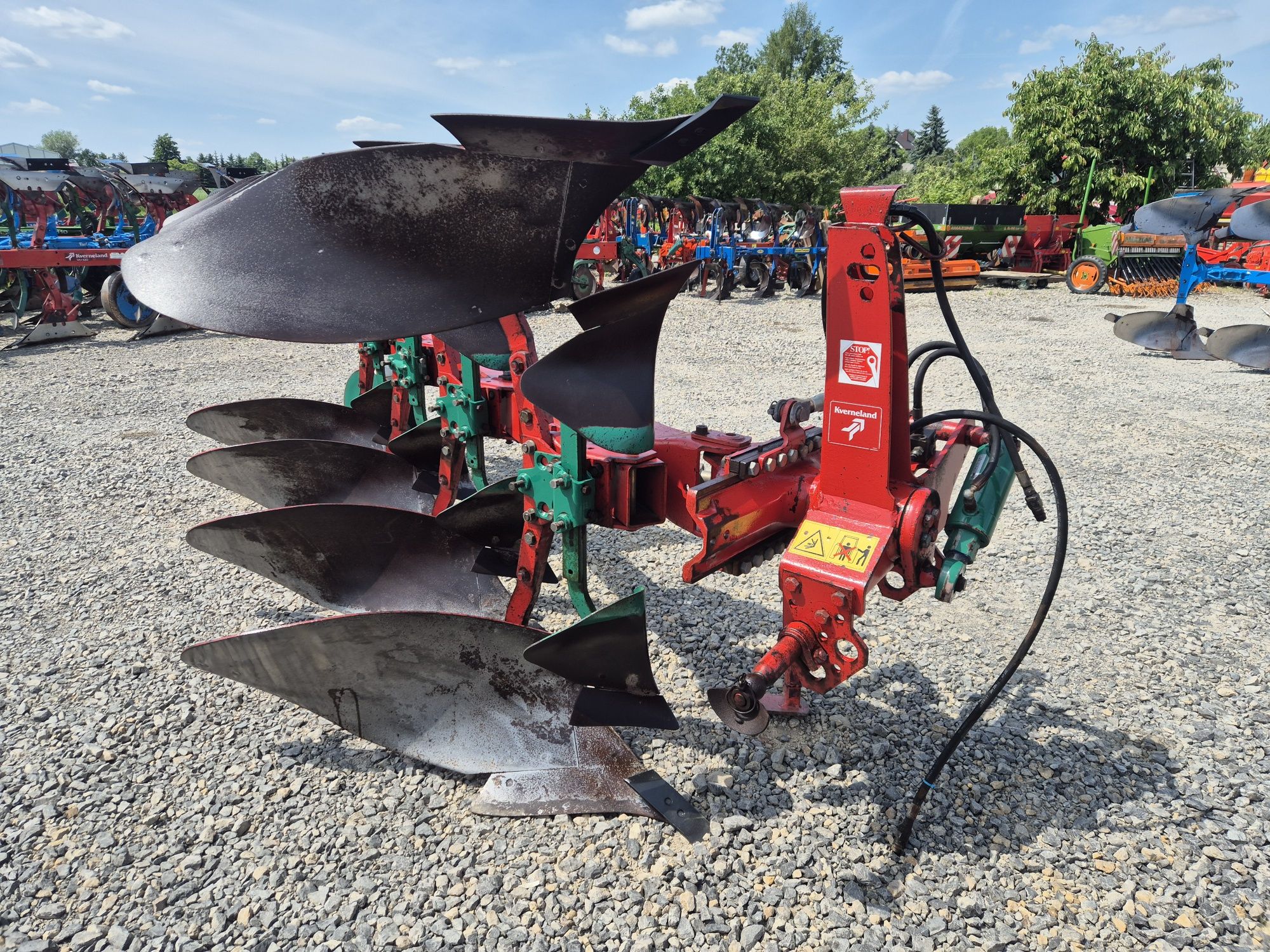 Kverneland VD 85 plug obrotowy 3+1 , 4 skibowy lekki ld lemken opal