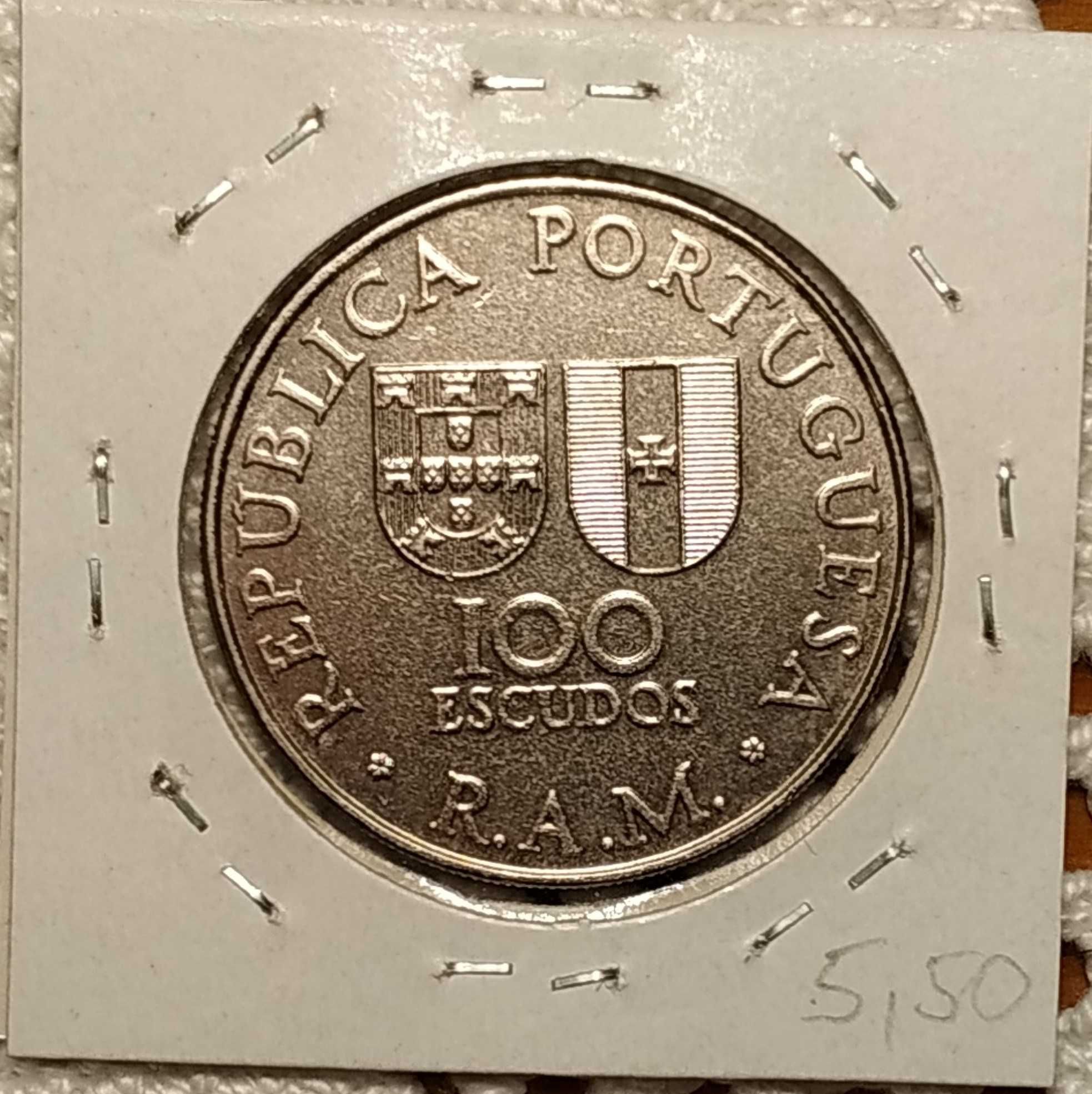 Portugal - moeda de 100 escudos de 1981 Madeira