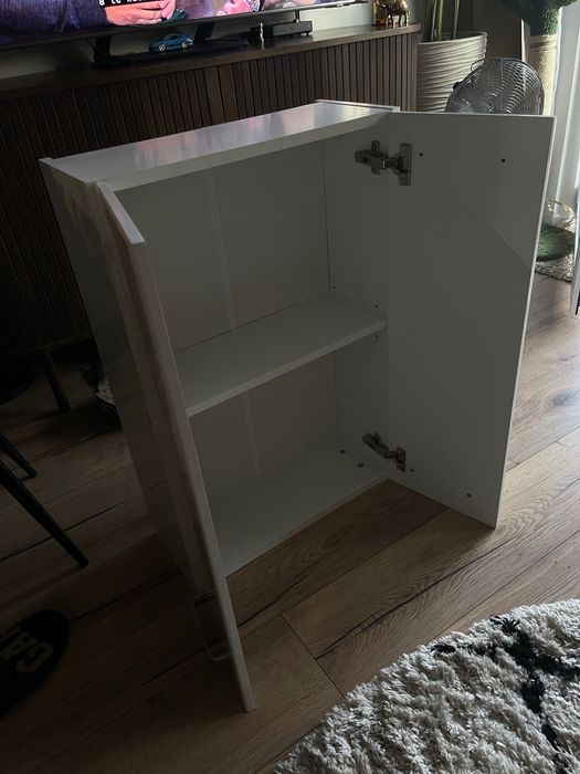 Szafka łazienkowa biała