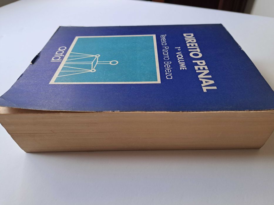 Direito Penal 1º volume - Teresa Pizarro Beleza - aafdl 1980