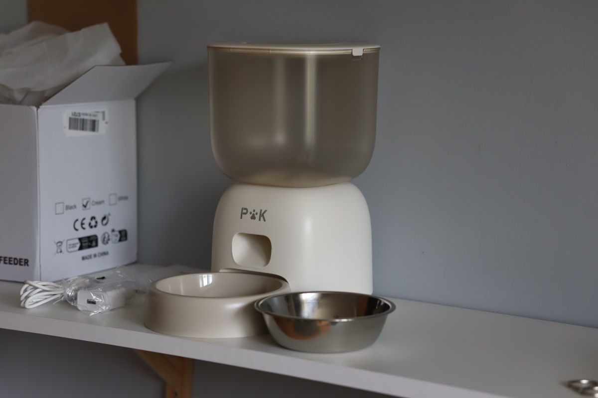 Automat do karmienia Kota Psa Podajnik Dozownik PUPPY KITTY 3L