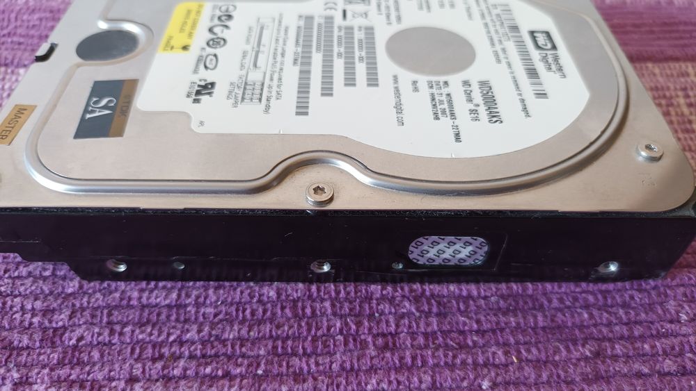 Disco Sata PC western digital 500Gb
