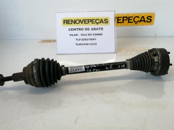 Transmissão frente esquerda VOLKSWAGEN Golf VI (5K1)