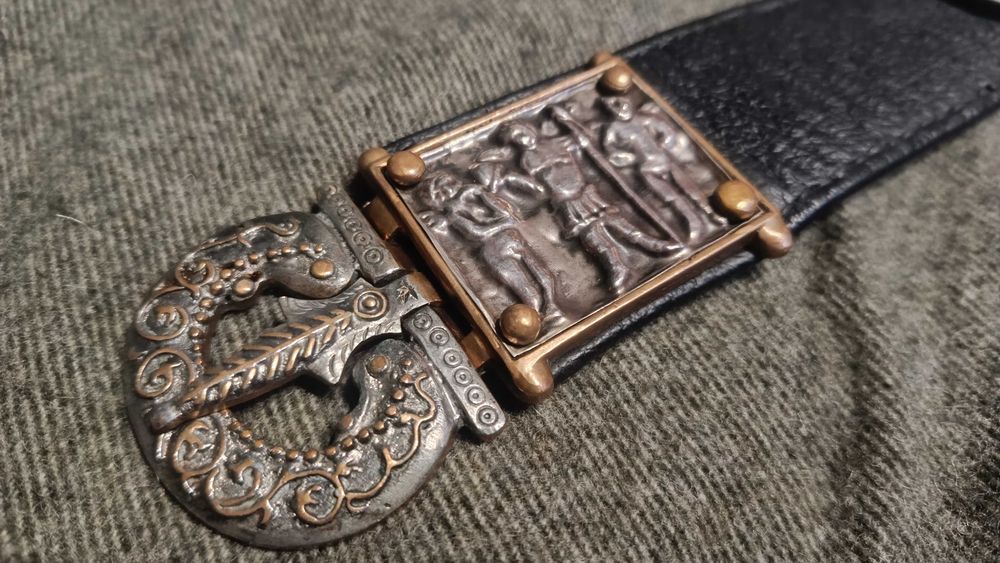 Rzymski pas oficerski (cingulum militare) – I w. n.e., rękodzieło