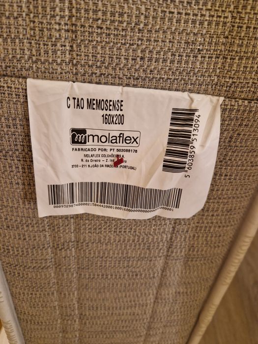 Colchão moloflex Tao Memosense 2x1,6m altura 28cm