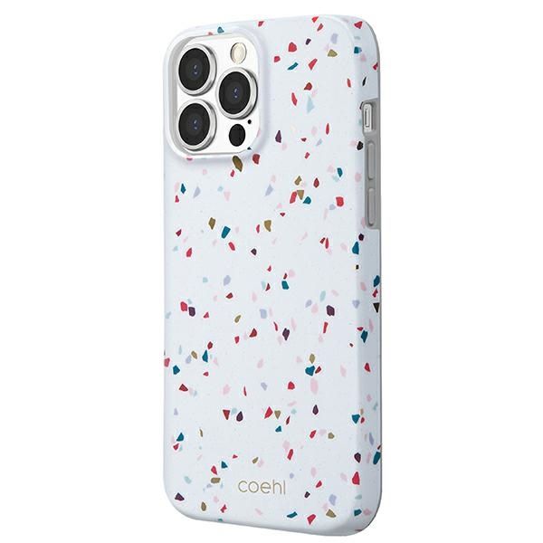 UNIQ etui Coehl Terrazzo iPhone 13 Pro /13 6,1" biały/natural white
