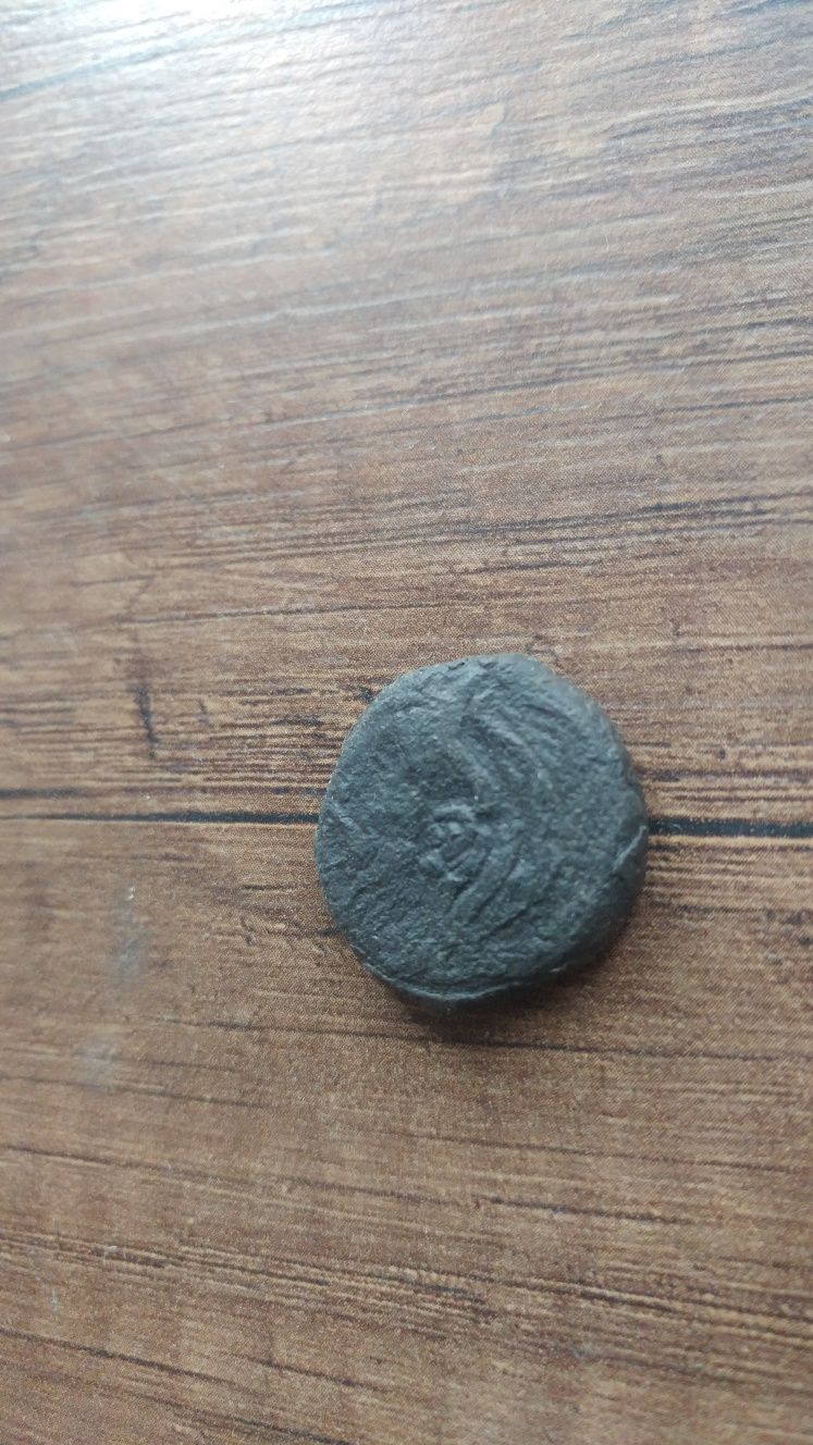 Античная бронзовая монета Борисфен Ольвия