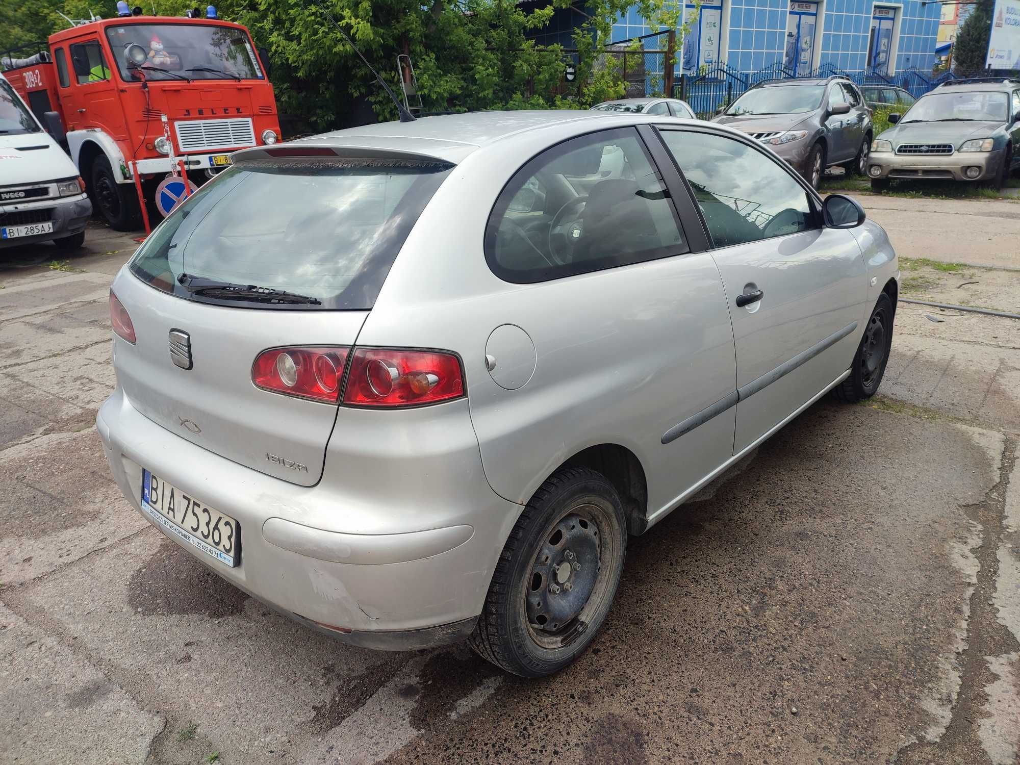 Rezerwacja SEAT IBIZA * 2002 ROK * 1.2 benz.  - DŁUGIE OC
