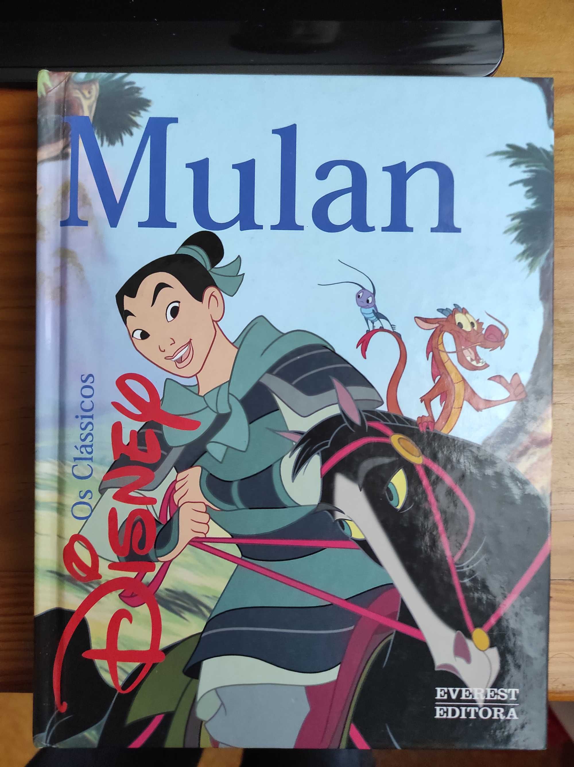 Livros para crianças - Feliz Aniversário Donald!, Pinóquio, Mulan