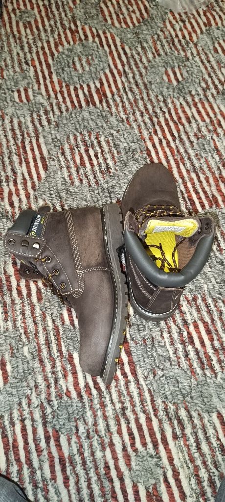 Мужские ботинки Dunlop Nevada Steel Toe Cap Brown