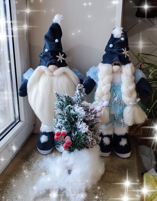 Скандинавський гном, новорічний гном, скандинавский гном, новогодний