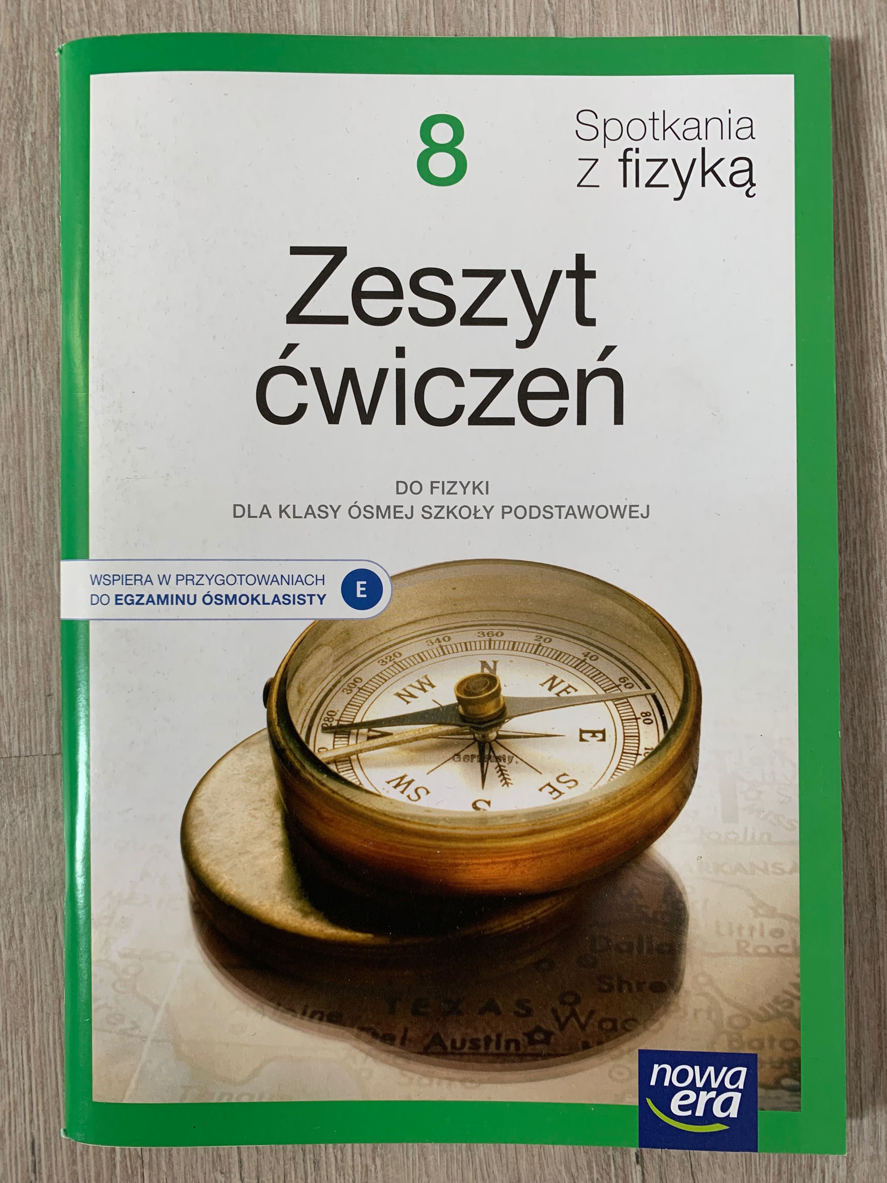 Spotkania z fizyką, zeszyt ćwiczeń klasa 8, Nowa Era