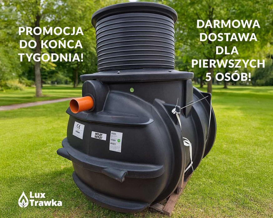 Przydomowa oczyszczalnia ścieków ekologiczna GWARANCJA MONTAŻ TANIO!