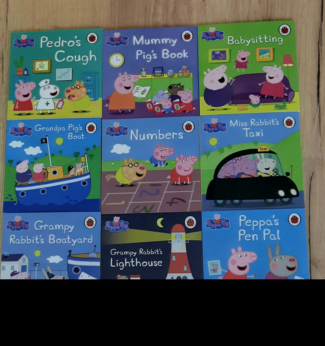 Świnka Peppa Peppa Pig książeczki książki po angielsku