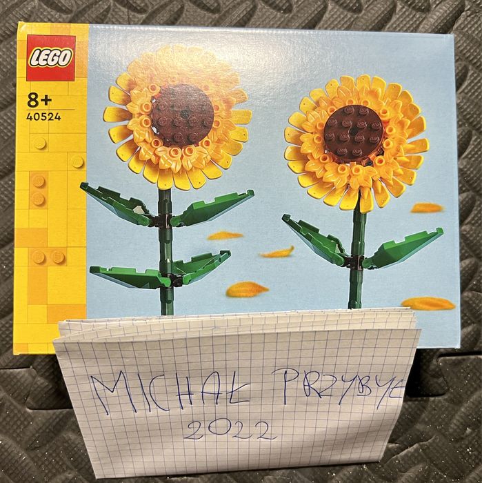 Słoneczniki LEGO 40524 Nowe