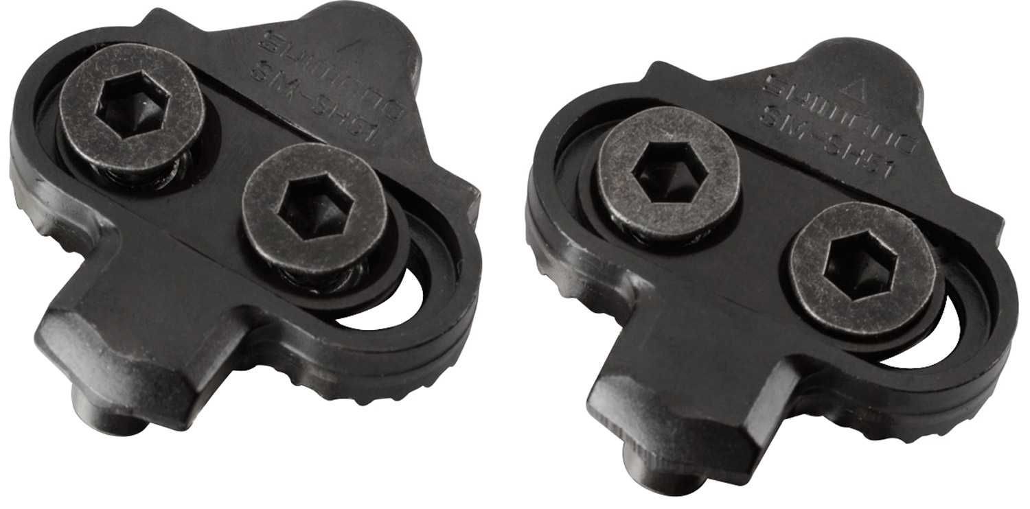 Conjunto Cleats Shimano SM-SH51 SPD sem porca de fixação